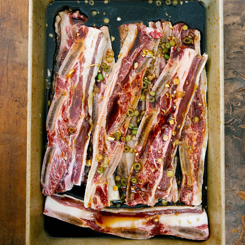 Korean Style (Flanken Cut) Short Ribs