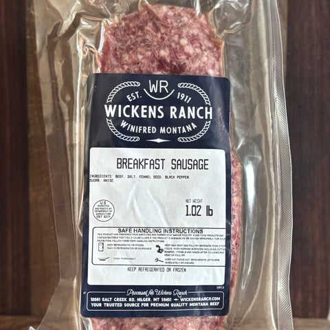 Beef Breakfast Sausage