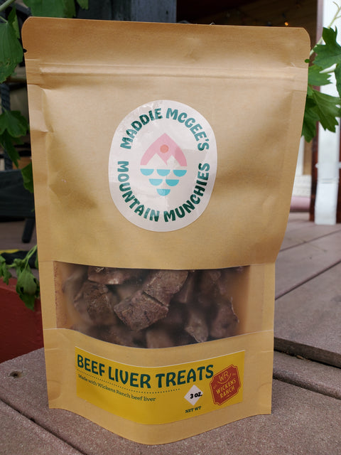 Maddie McGee's Beef Liver Dog Treats